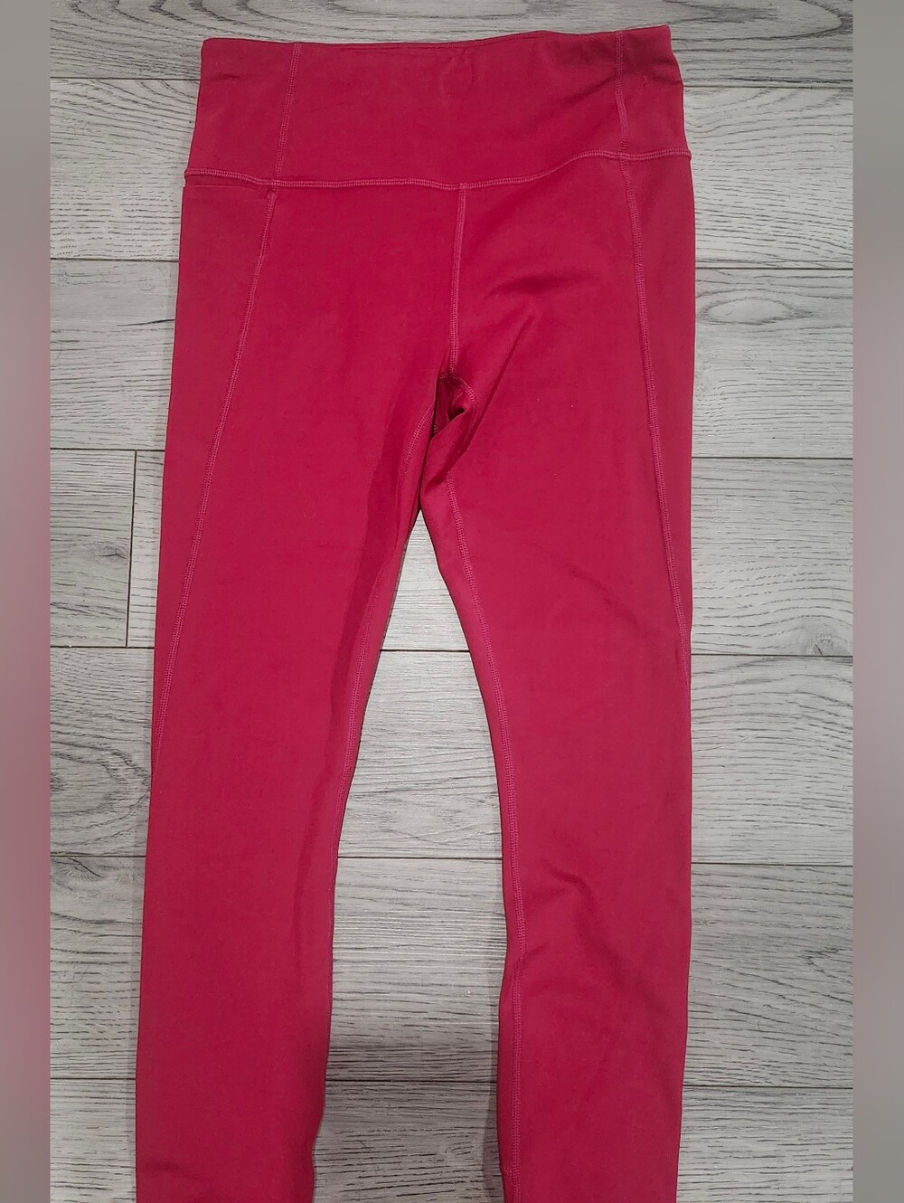 Womens High-Waist Active Leggings in Deep Pink